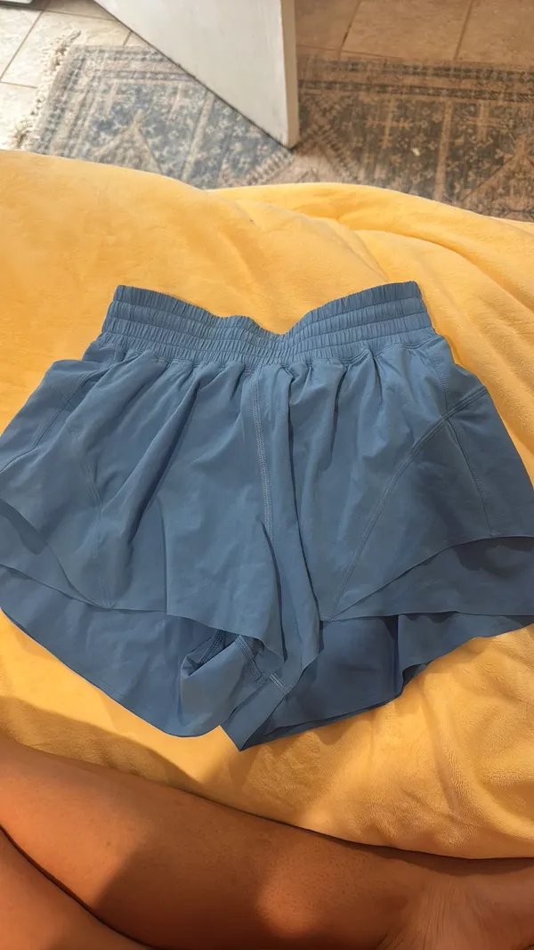 Blue lululemon shorts - Image 3