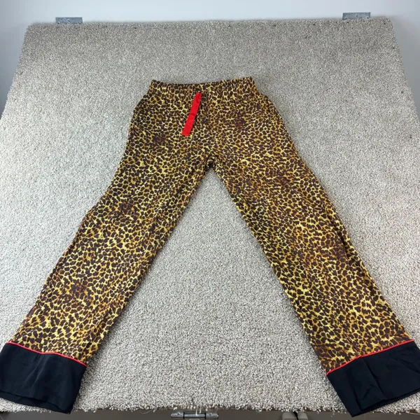 Skivys‎ Femme Leopard Print Pajama Set Womens Small Sleepwear Loungewear - Image 6