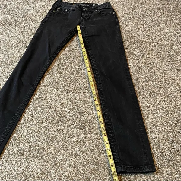 MISS ME Black Skinny Jeans in Size 27 - Image 13