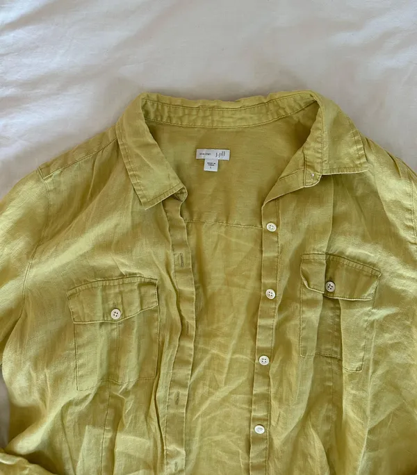 Green Button Down Size L - Image 2