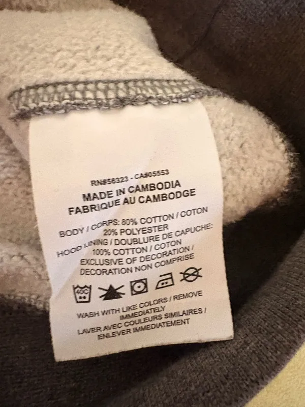 Grey Nike Hoodie Sweatshirt - Image 6