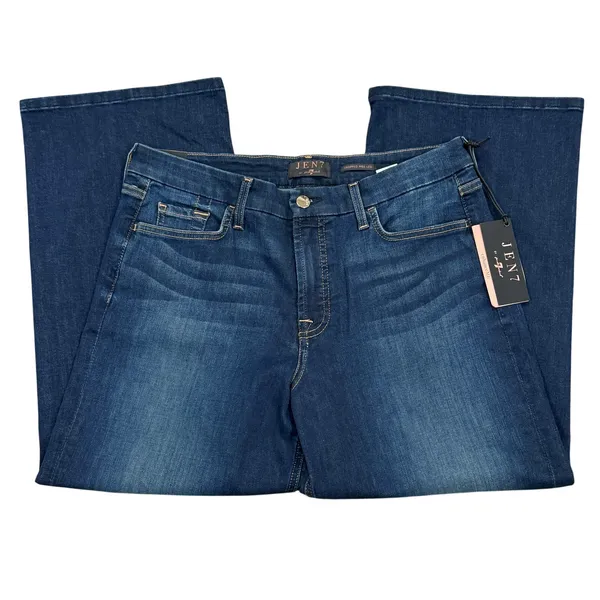 Jen 7 by For All Man Kind Cropped Wide Leg Jeans NWT - Image 6