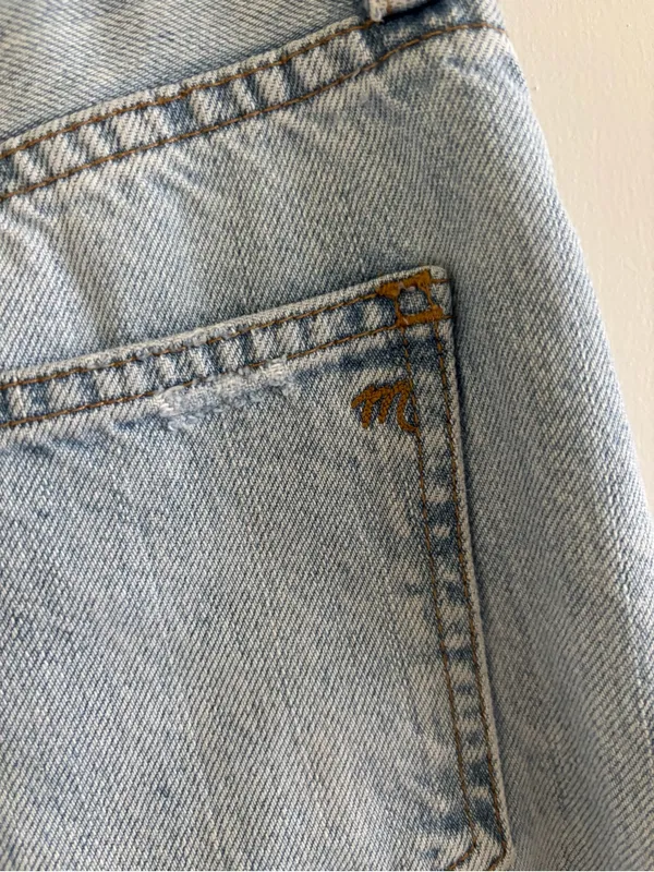 Madewell the perfect vintage Jean light wash size 23 - Image 6