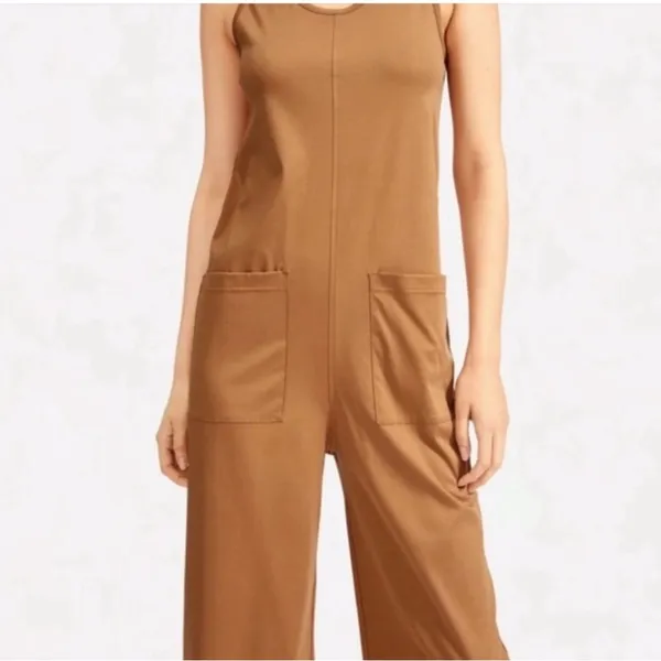 Everlane luxe cotton jumpsuit XS - Image 2