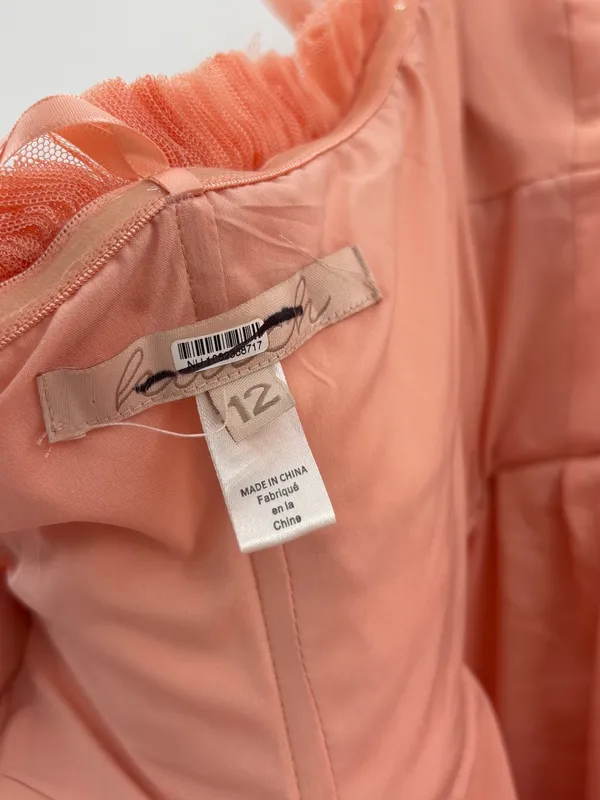 Hutch The Monaco Gown in Peach - Image 7