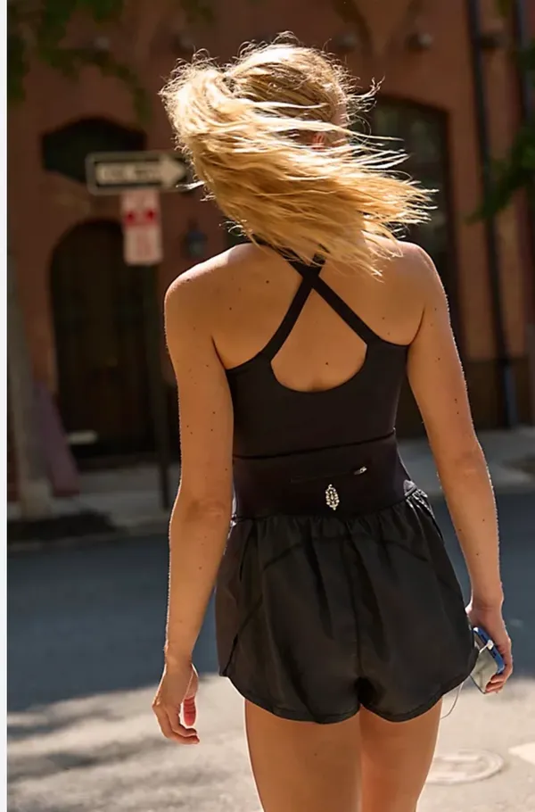Free People Movement Righteous Bike Short Runsie - Image 2