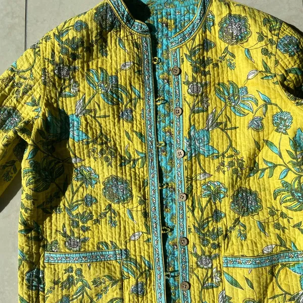 Reversible Super Lightweight Quilted Jacket Size M - Image 7