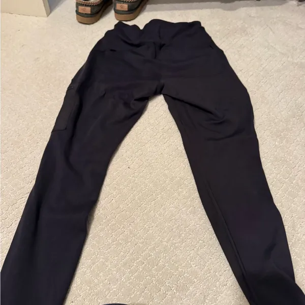 Athleta Black Track Pants - Image 3