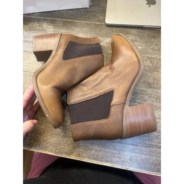 NEW Nisolo‎ Heeled Chelsea Commuter Leather Brown Ankle Boot Size 11 - Image 4