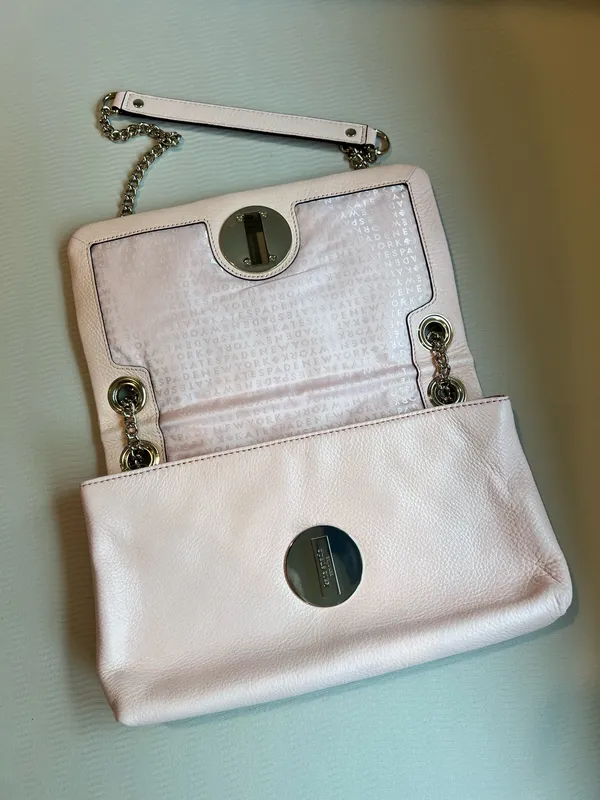 Kate Spade New York Cynthia Astor Court Quilted Shoulder Bag – Blush Pink NWT - Image 3
