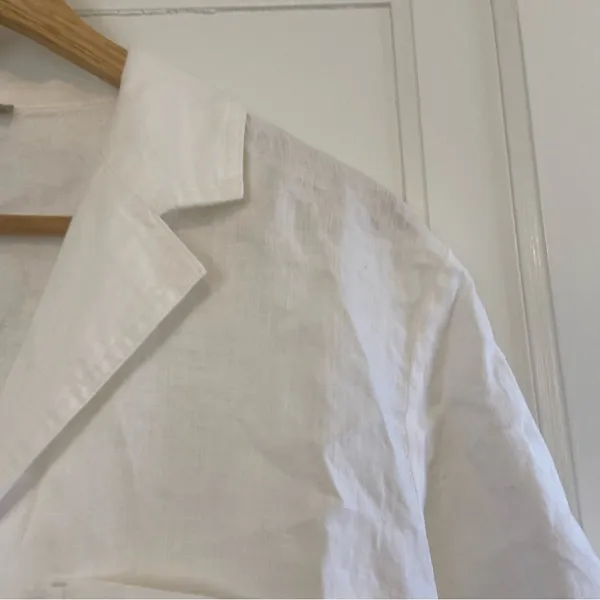 Linen Workwear button down shirt - Image 3