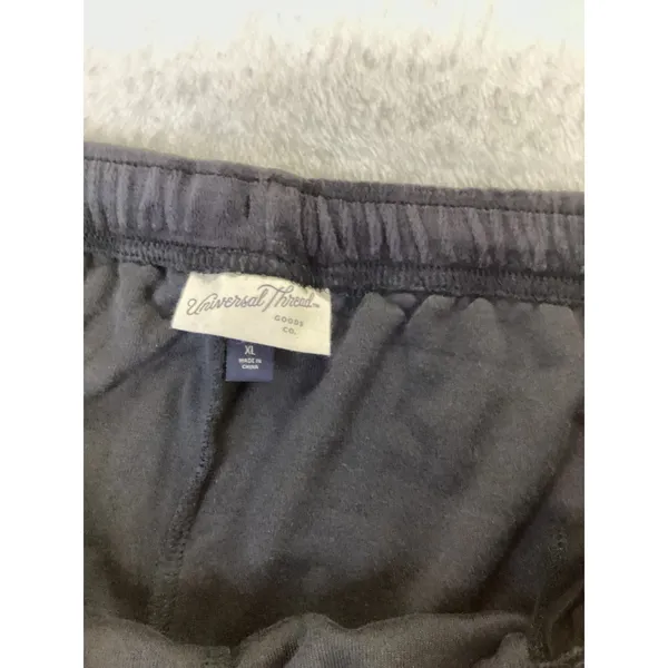 Leisure Studio Womens Black Velour High-Rise Shorts NWT XL PR79LZ - Image 4