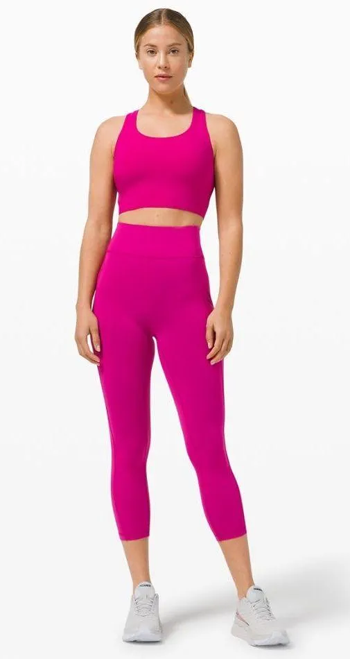 Lululemon Stash It Bra *Medium Support, B/C Cup Ripened Raspberry - Image 2