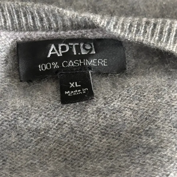 Apt 9 Cashmere‎ Cardigan Gray XL - Image 6