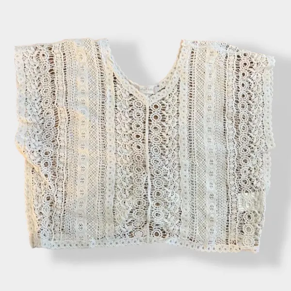 Altard State Crochet Sheer Boho Beachy Indie Top Size‎ S - Image 4