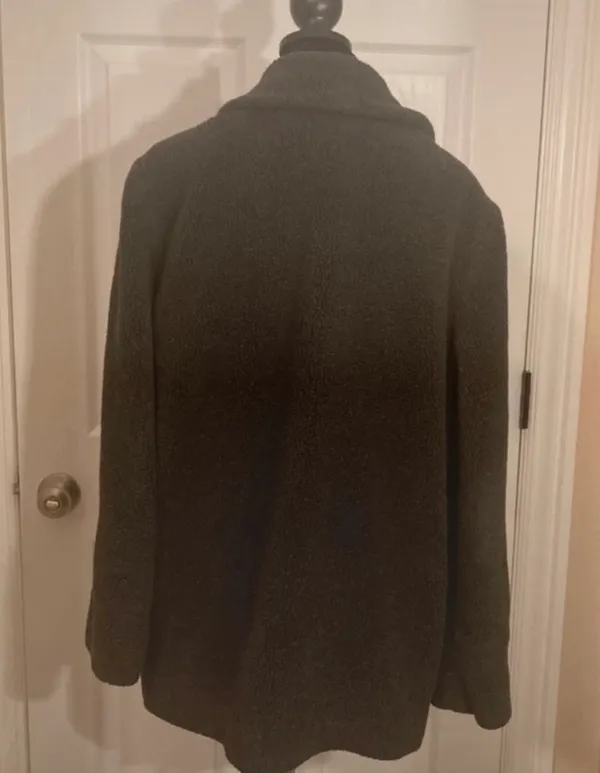 Black teddy fall fleece coat Size M - Image 4