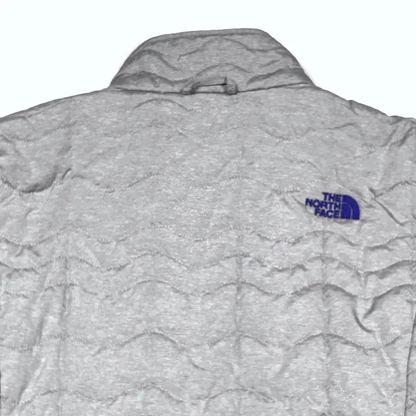 The North Face Thermoball Jacket Womens Large Gray Quilted Puffer Gorpcore‎ - Image 5