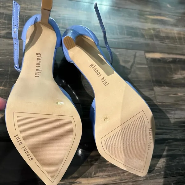 Gianni Bini Women Platform Pumps high heels Blue 7m‎ - Image 3