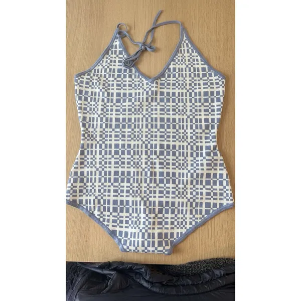 Abercrombie & Fitch Women’s Bodysuit Knit Halter Size XL 2712 - Image 2