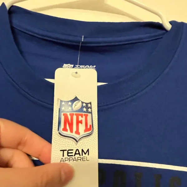 NFL Blue Indianapolis Colts Graphic Short Sleeve Tee - Image 4