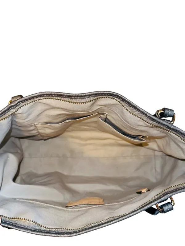 Coach Pewter Peyton Pocket Tote - Image 3