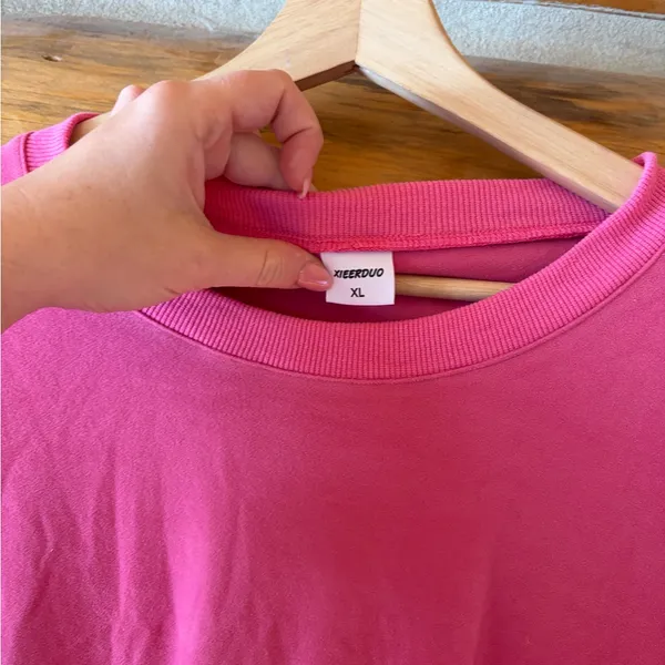 Xieerduo Fashion Pink Top size XL - Image 4