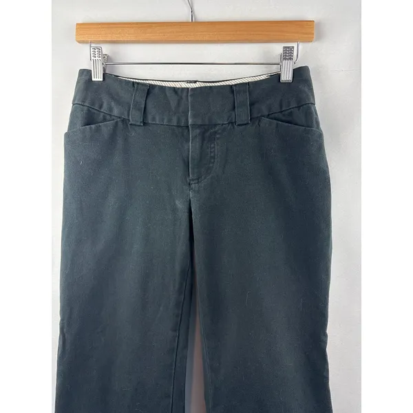 Women’s GAP Size 2 Low-Rise Black Flare Pants - Image 2
