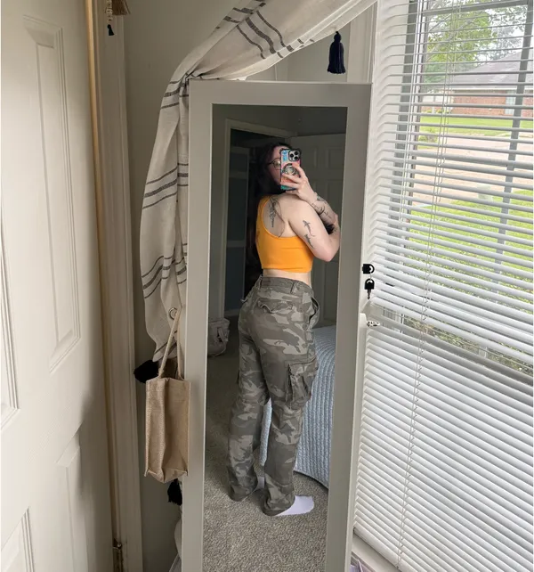 Wrangler Camo Cargo Pants - Image 2