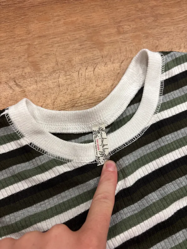 Intimately Free People Striped Long Sleeve - Image 3