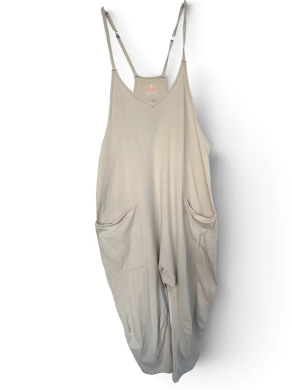 Free People Cream Harem-Style Jumpsuit - Image 4