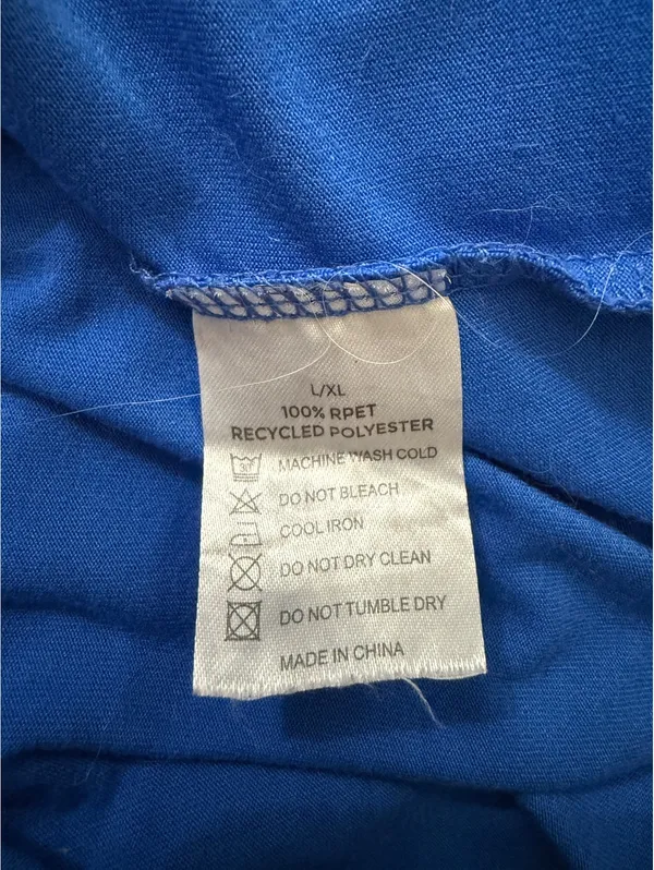 United Polaris Blue Long Sleeve Shirt with Gray Lounge Pants Set Size L/XL - Image 5