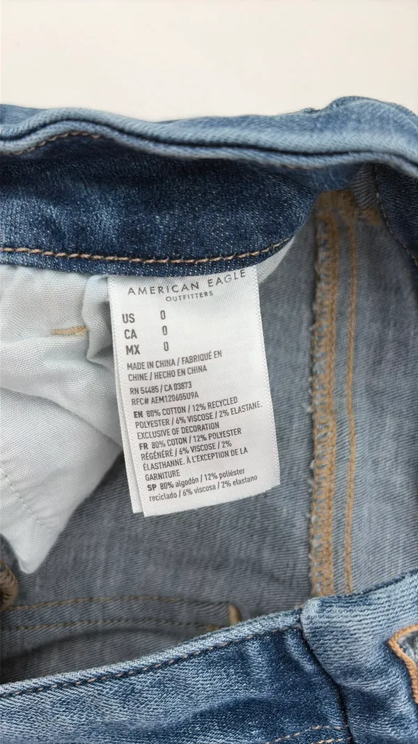 american eagle jean shorts - Image 3