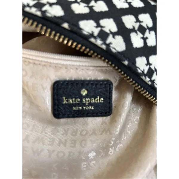 Kate Spade New York Victoria Classic Pink Stripe Crossbody Bag - Image 5