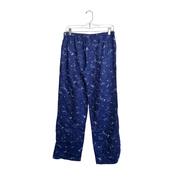 Victoria’s Secret Celestial Wide Leg Pajama Pants Blue Metallic - Image 5