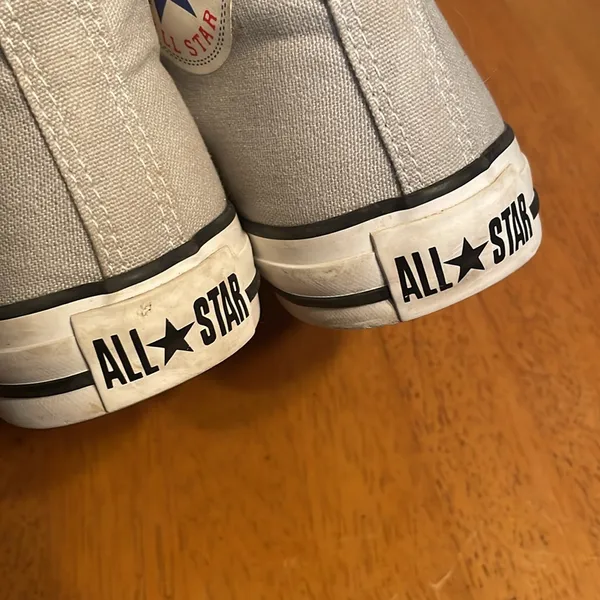 Converse all star high tops great condition high tops double tongue - Image 6