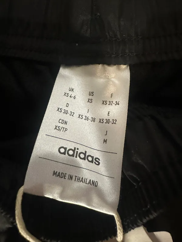 Adidas Black and Blue  Shorts - Image 2