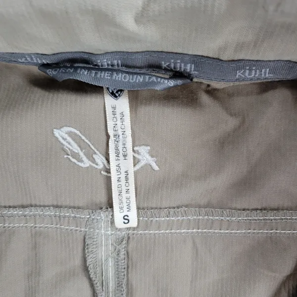 Kuhl Utility Vest Womens S Khaki Zip Up Cargo Military Outdoor Safari Gorpcore - Image 5