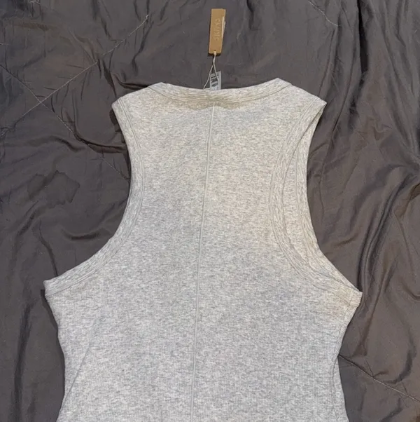 Skims Cotton Rib Tank Dress - Image 5