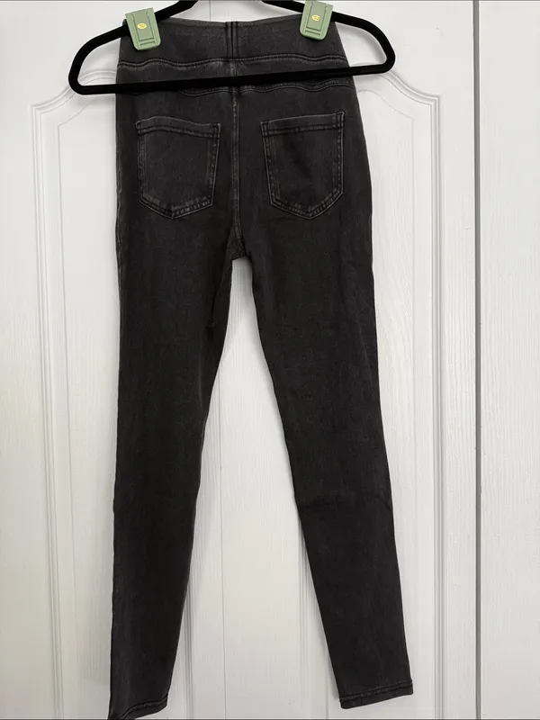 HALARA Charcoal Gray High-Waist Jeggings - Small - Image 3