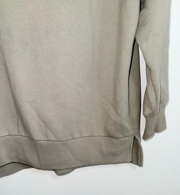 Victoria’s Secret PINK Gold Sequin Logo Oversized Sweatshirt Light Green - Image 5