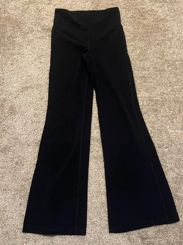 Athleta elation high rise flare pant small black - Image 4