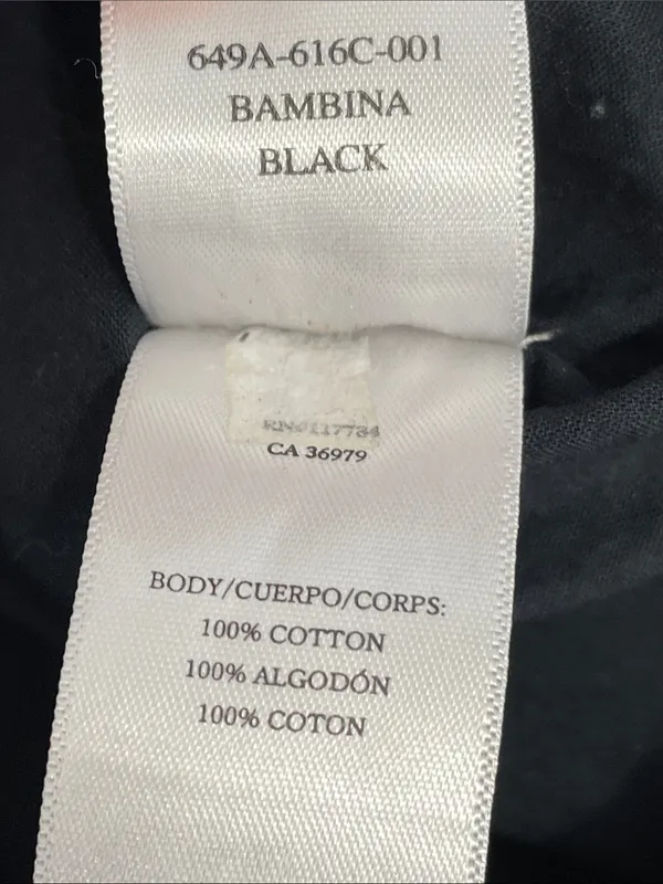 Rails Black  Bambina Button Front Top - Image 8