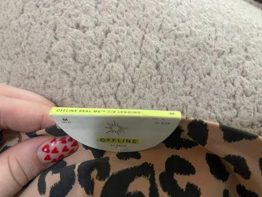 Aerie Cheetah Print Twist Leggings - Image 4