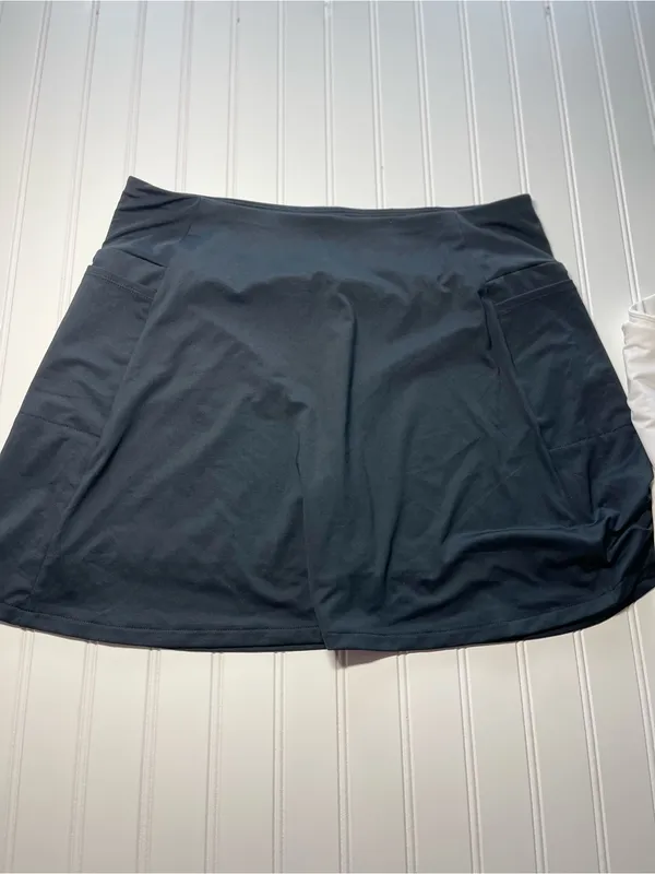 Walter Hagen Womens Athletic Golf‎ Skort Set 2pc Black White Performance Large - Image 9