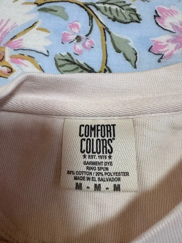 Comfort Colors Homemade patchwork sweatshirt - Image 2