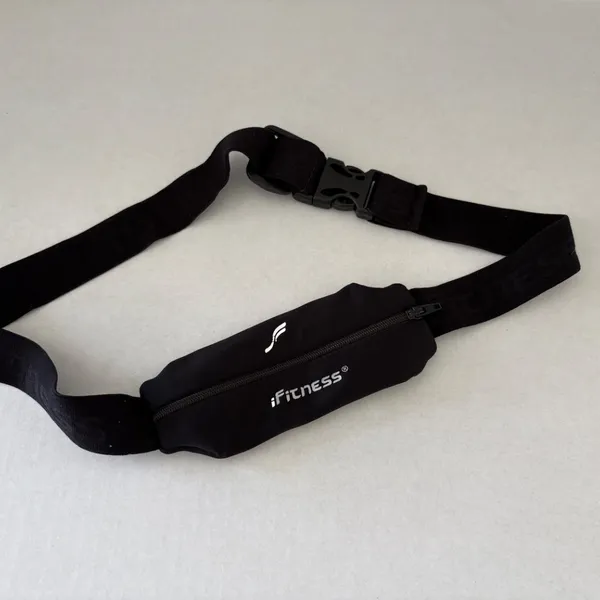 Fitness Adjustable Black‎ Athletic Belt. Black - Image 9