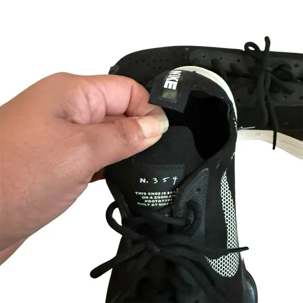 Nike Air Zoom N354 Black & White Women's‎ Size 7.5 Running Sneakers Shoes - Image 9