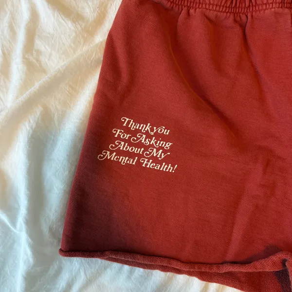 The Mayfair Group Mental Health Awareness Sweat Shorts - Image 2