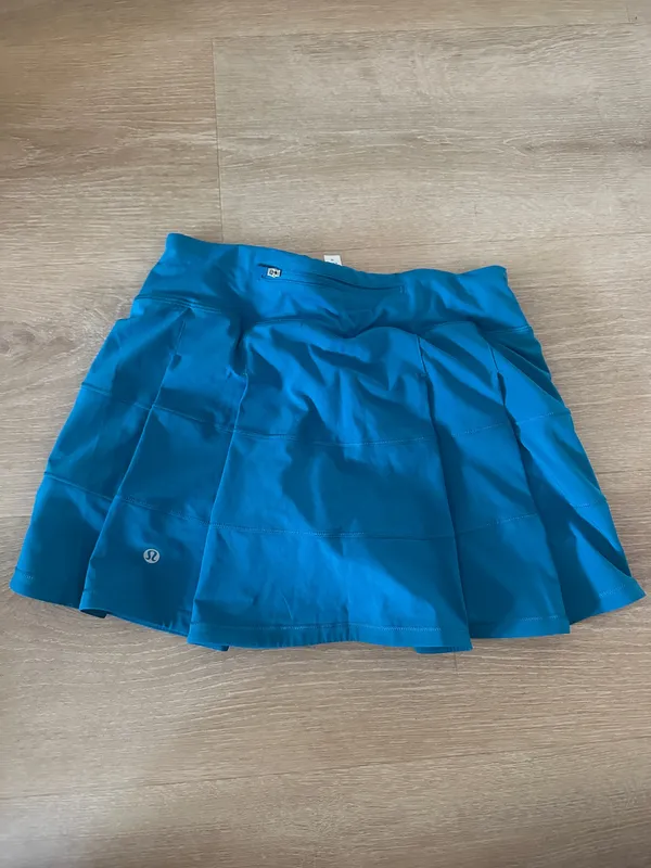 Lululemon Pace Rival Skirt tall teal - Image 2