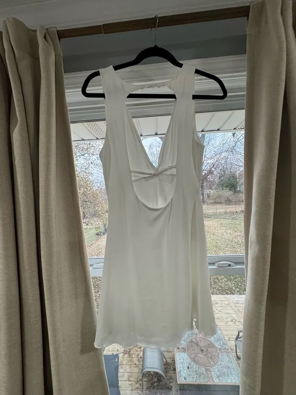 Princess Polly white mini, size S (6) - Image 2